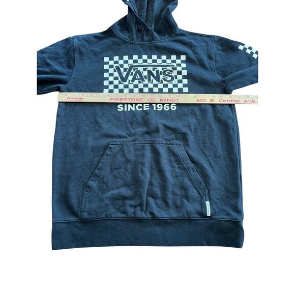 VANS OFF THE WALL, black pullover sweatshirt Hoodie, Men's size S - Picture 7 of 7